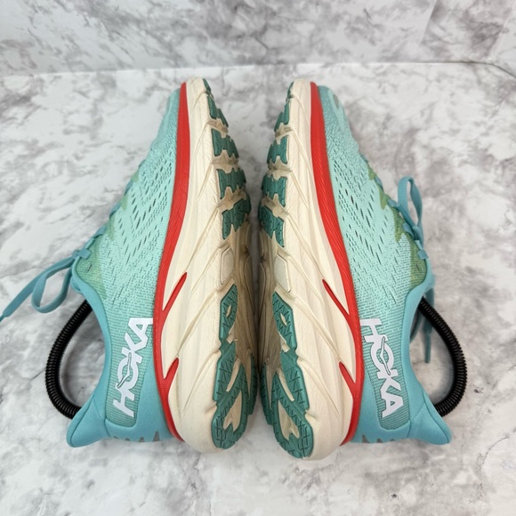 HOKA One One HOKA Clifton 8 Aquarelle Running Training Shoes Women’s Sz 7 - Picture 6 of 12